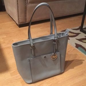 Perfect condition light blue Michael Kors bag